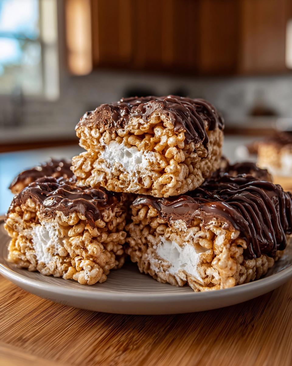 S'mores Rolled Rice Krispie Treats - detail 1