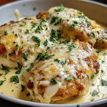 Smothered Cheesy Sour Cream Chicken