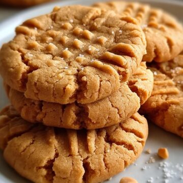 Soft Peanut Butter Cookies