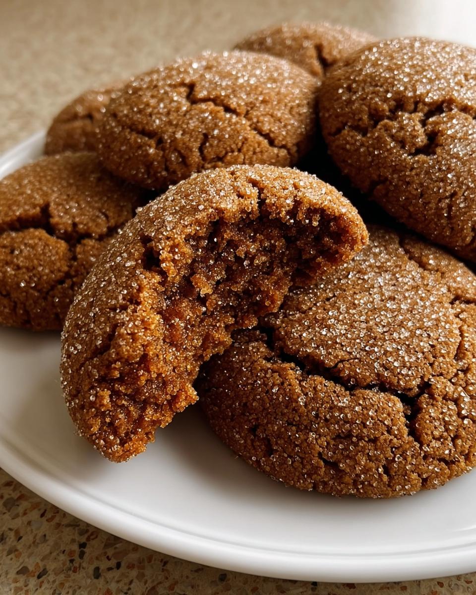 Soft Spiced Molasses Cookies - detail 1