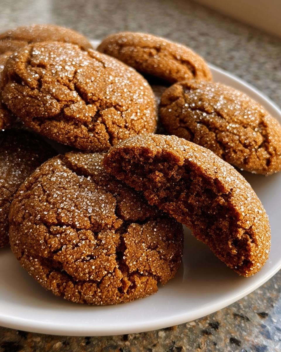 Soft Spiced Molasses Cookies - detail 2