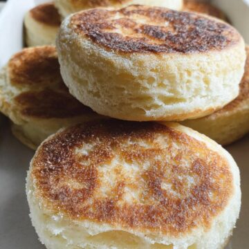 Sourdough Discard English Muffins