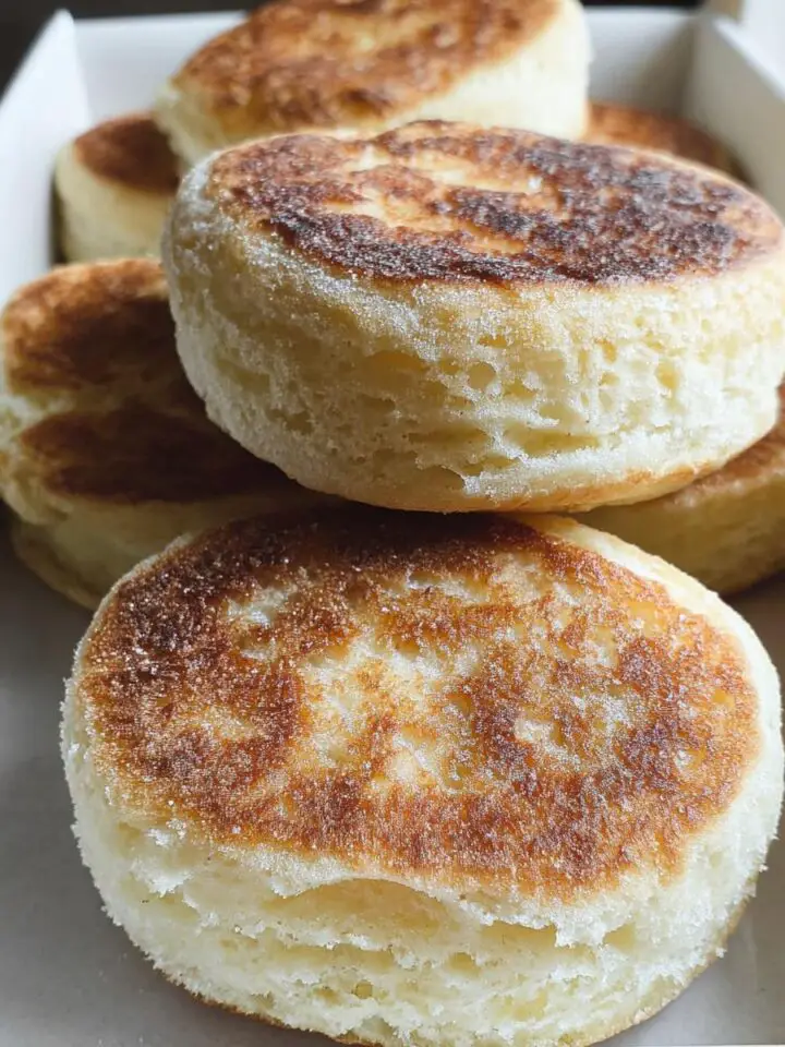 Sourdough Discard English Muffins
