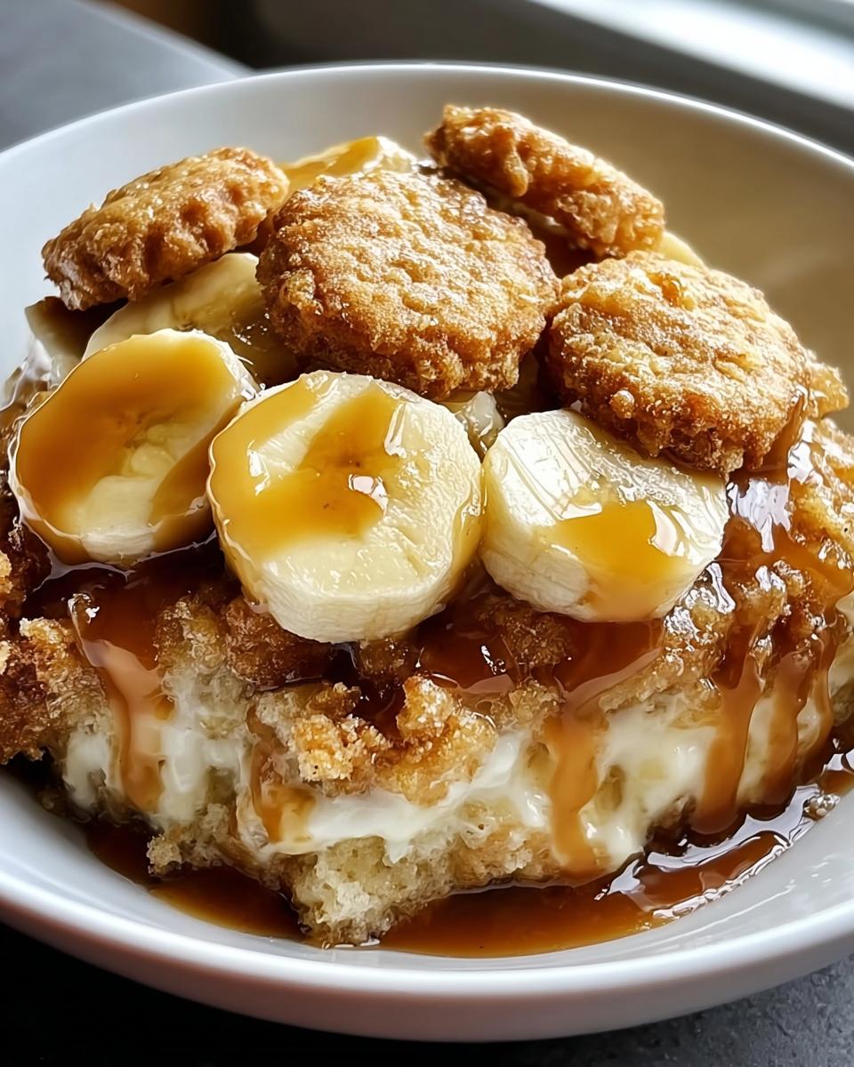 Southern Banana Cobbler - detail 1