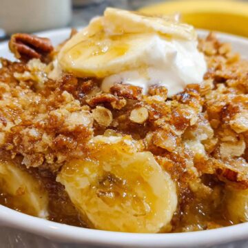 Southern Banana Cobbler