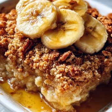 Southern Banana Cobbler