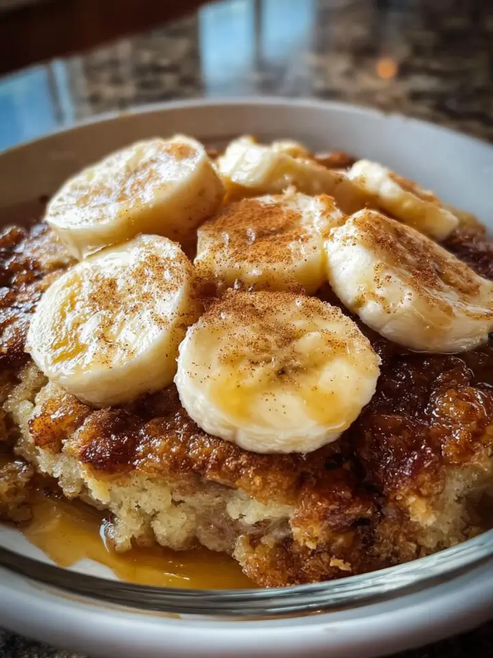Southern Banana Cobbler