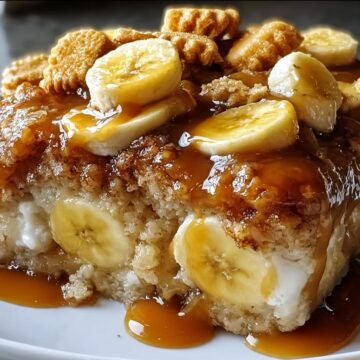 Southern Banana Cobbler