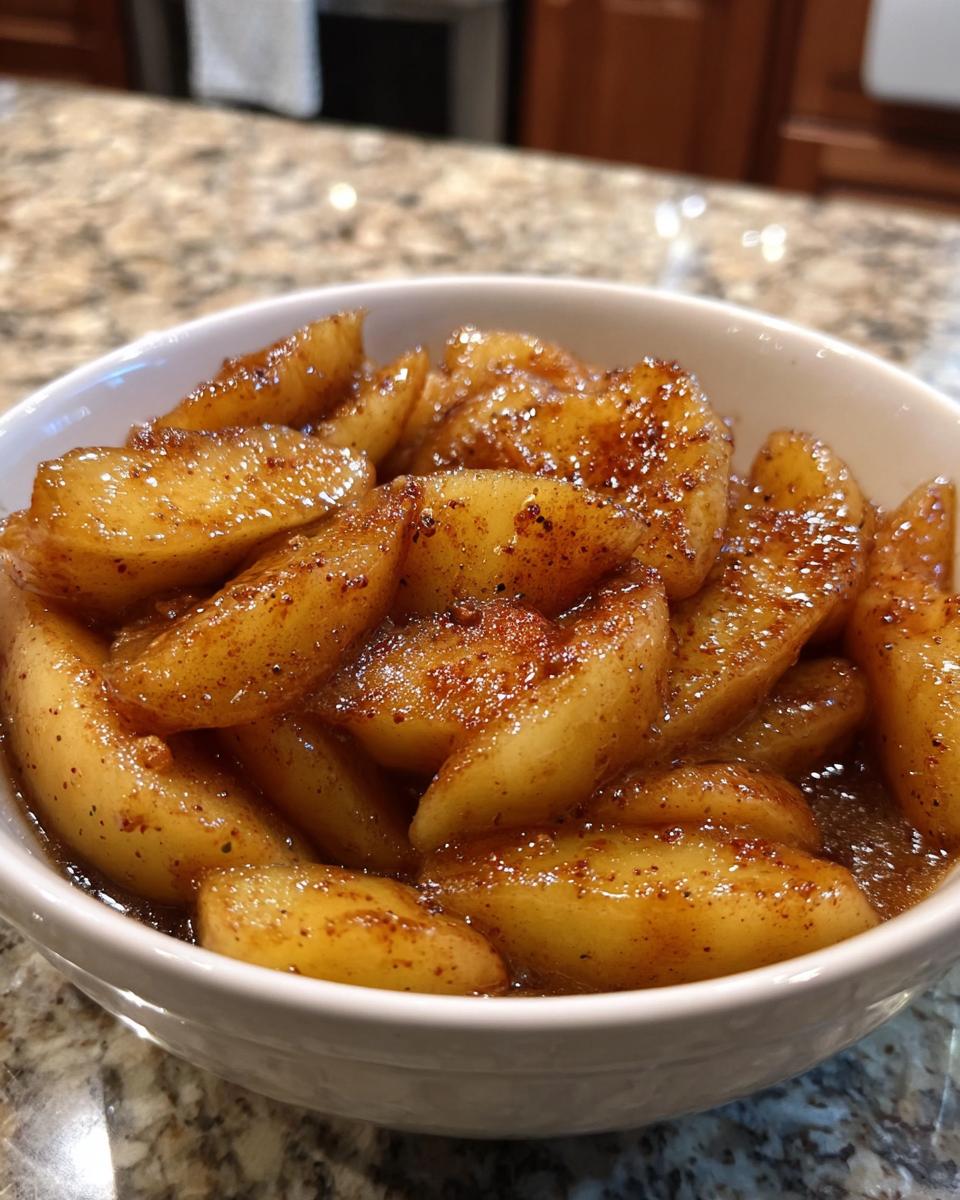Southern Fried Apples - detail 1