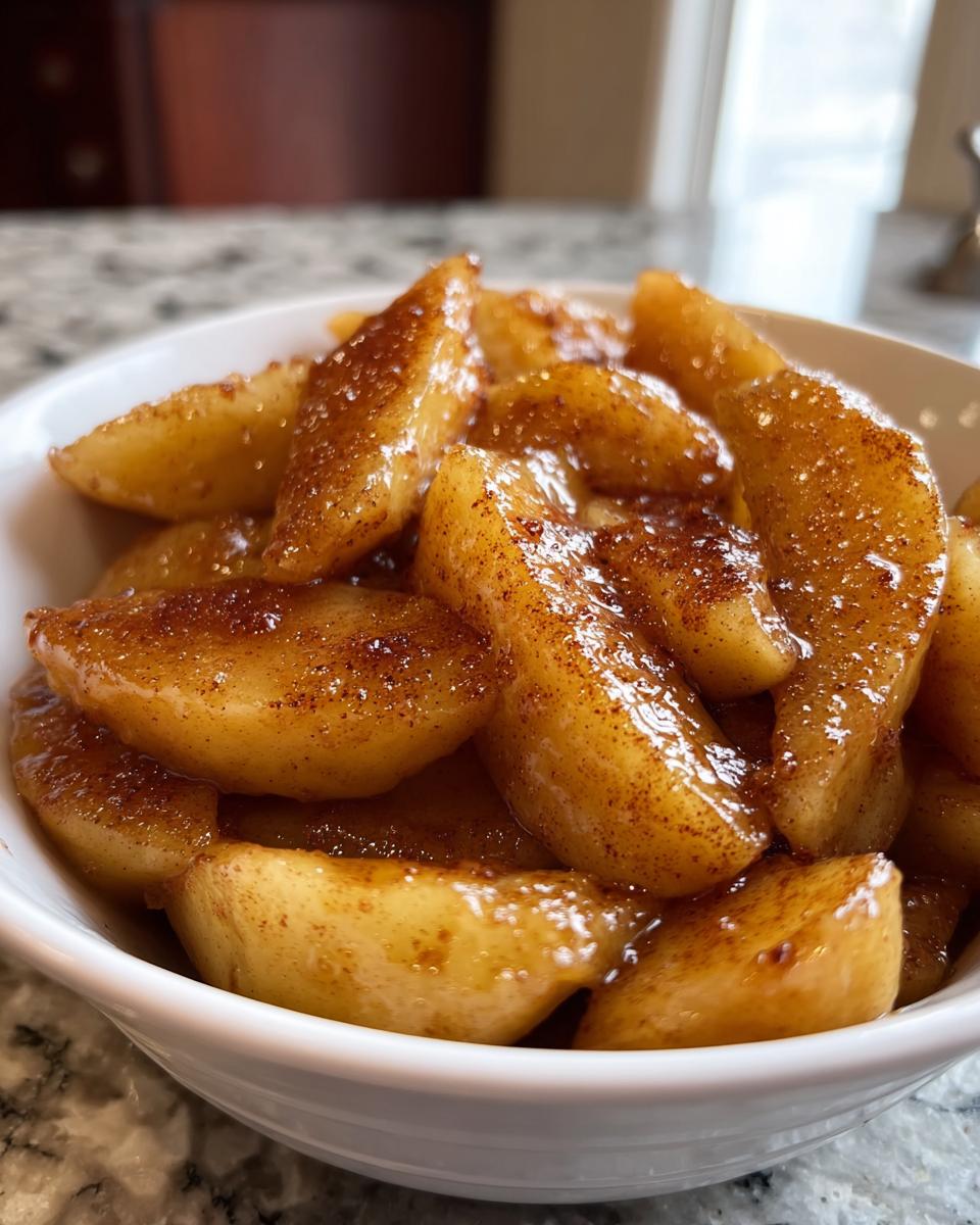 Southern Fried Apples - detail 2