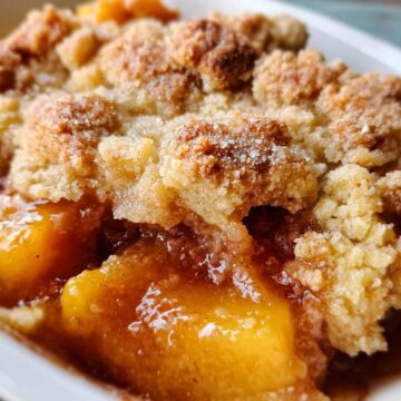 Southern Peach Cobbler