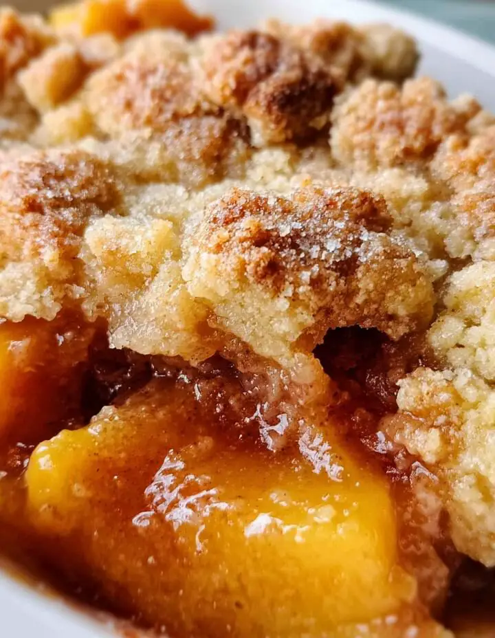 Southern Peach Cobbler
