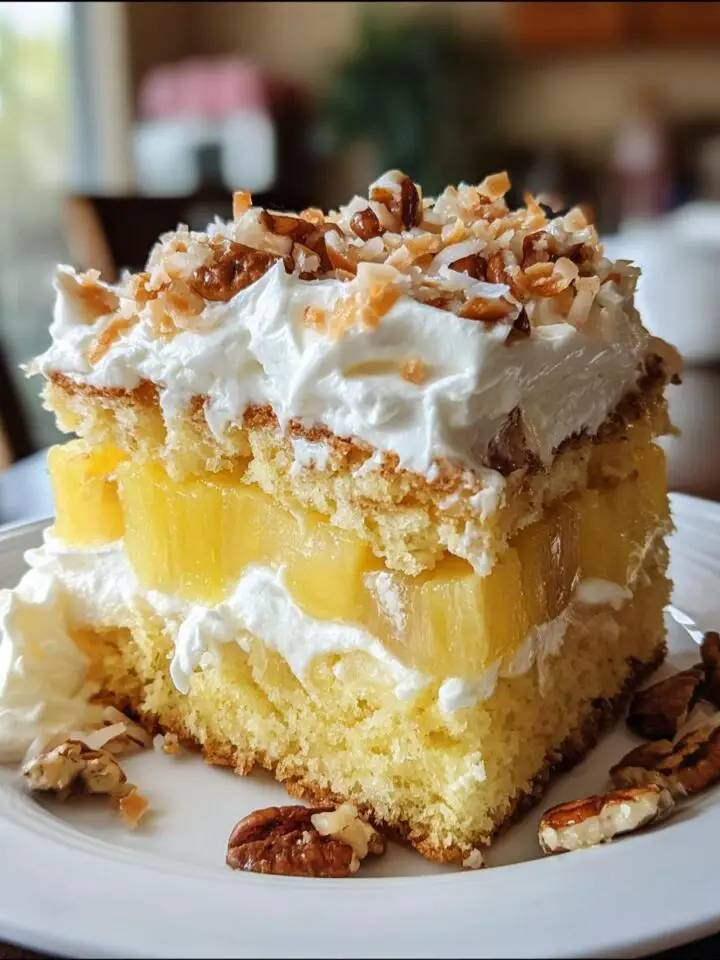 Southern Pineapple Sunshine Cake