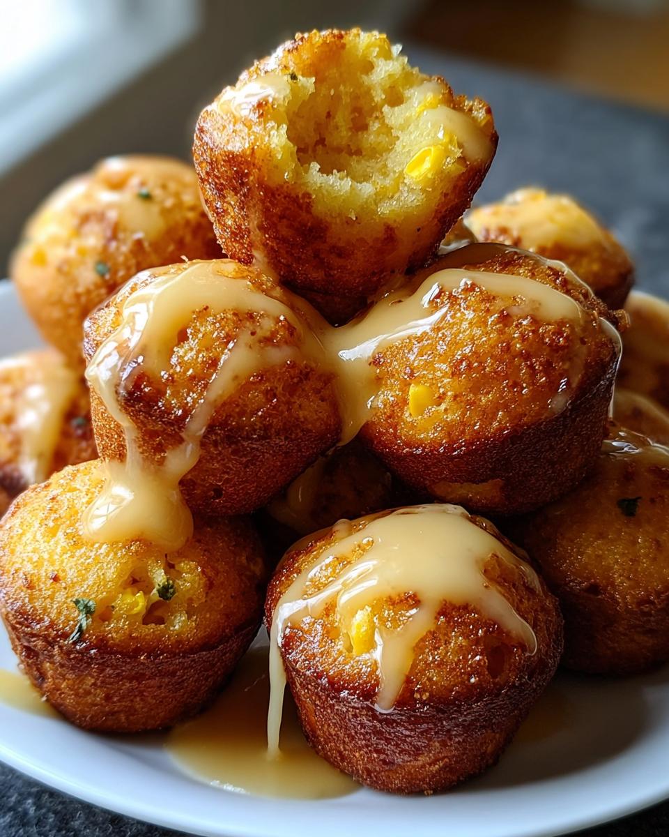 Southern-Style Honey Butter Cornbread Poppers - detail 1