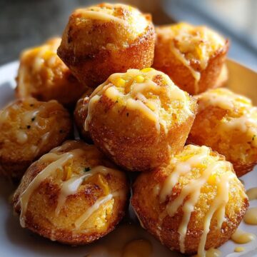 Southern-Style Honey Butter Cornbread Poppers
