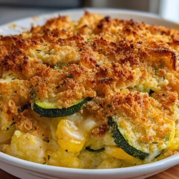 Southern Zucchini and Squash Casserole