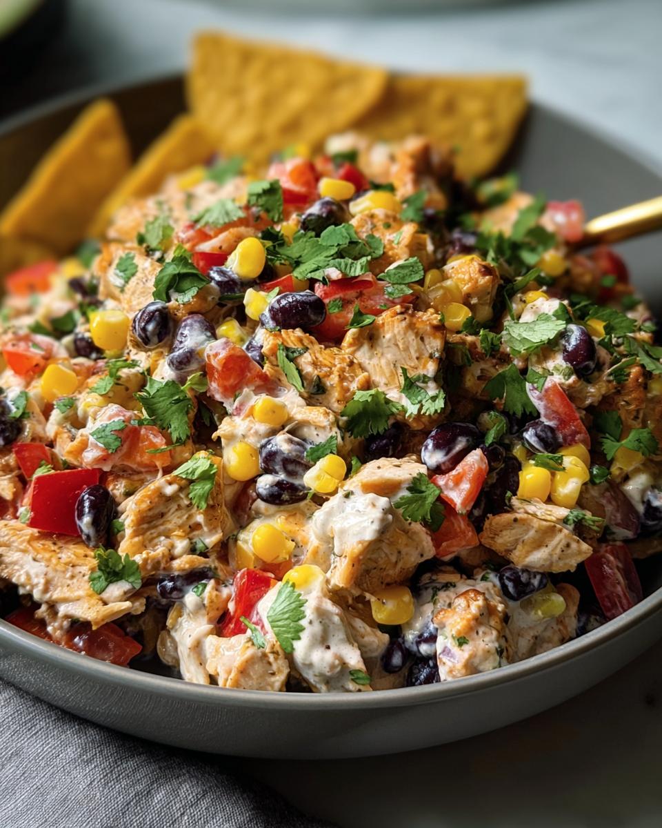 Southwestern Chicken Salad - detail 2