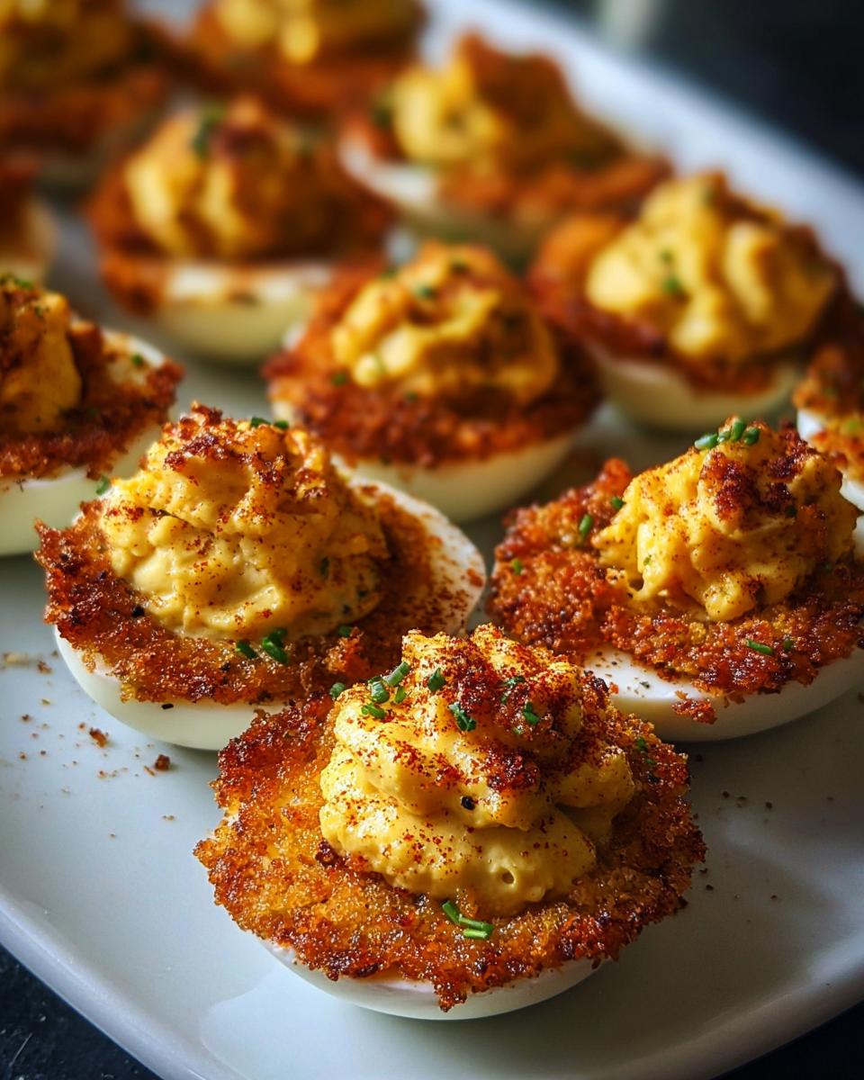 Spicy Bayou Deviled Eggs - detail 1