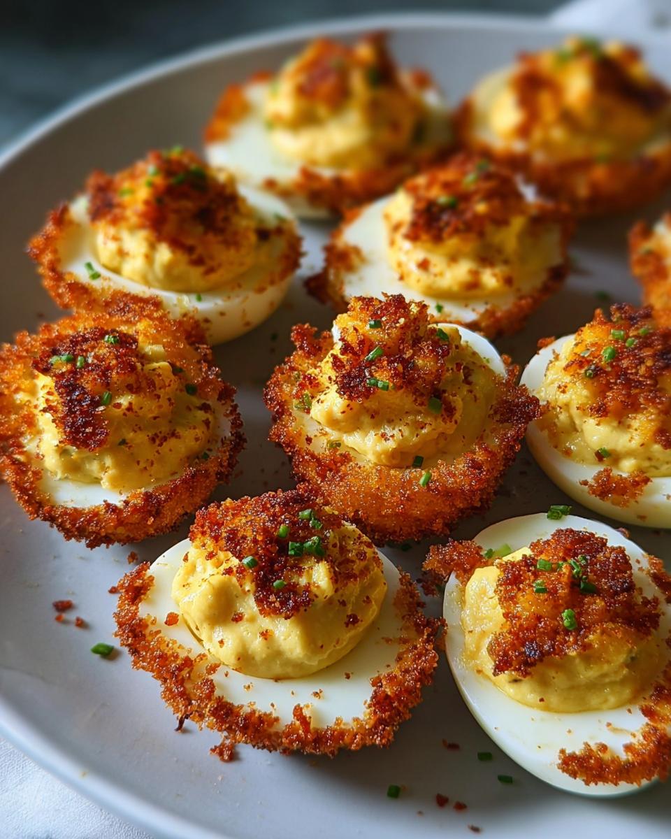 Spicy Bayou Deviled Eggs - detail 2
