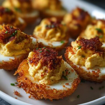 Spicy Bayou Deviled Eggs