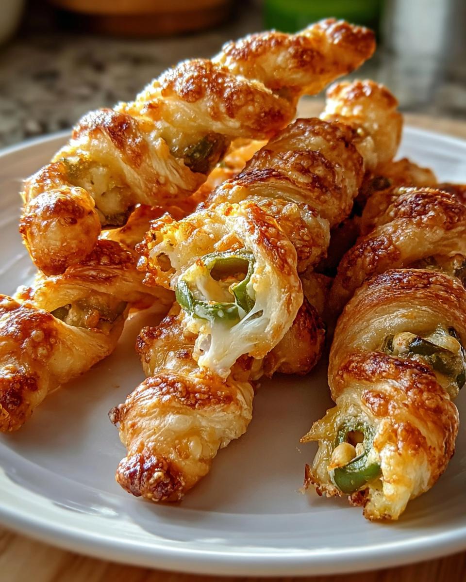 Spicy Jalapeno Popper Twists - detail 2