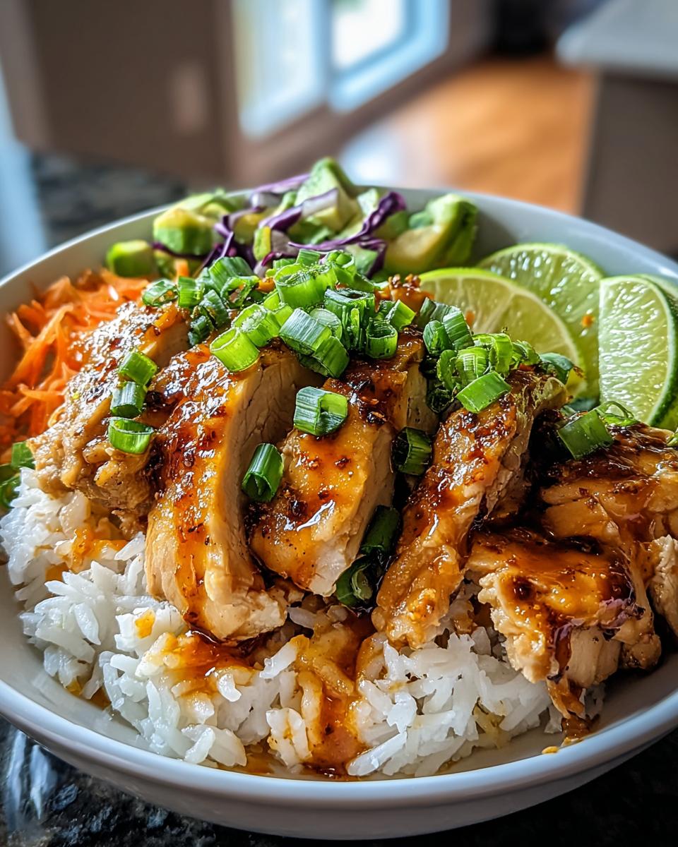 Spicy Maple Chicken & Coconut Rice - detail 1