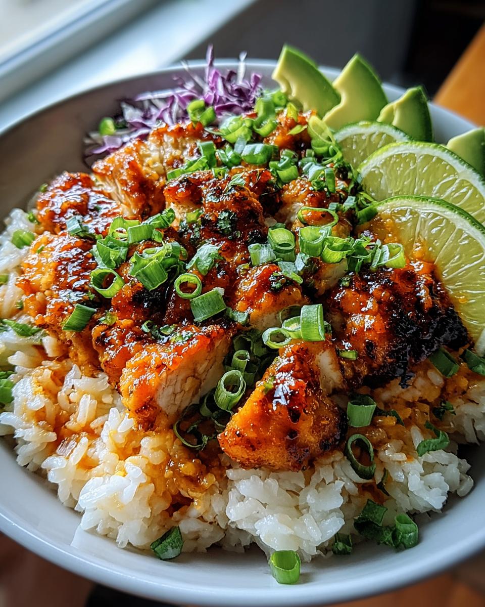 Spicy Maple Chicken & Coconut Rice - detail 2