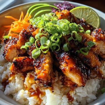 Spicy Maple Chicken & Coconut Rice