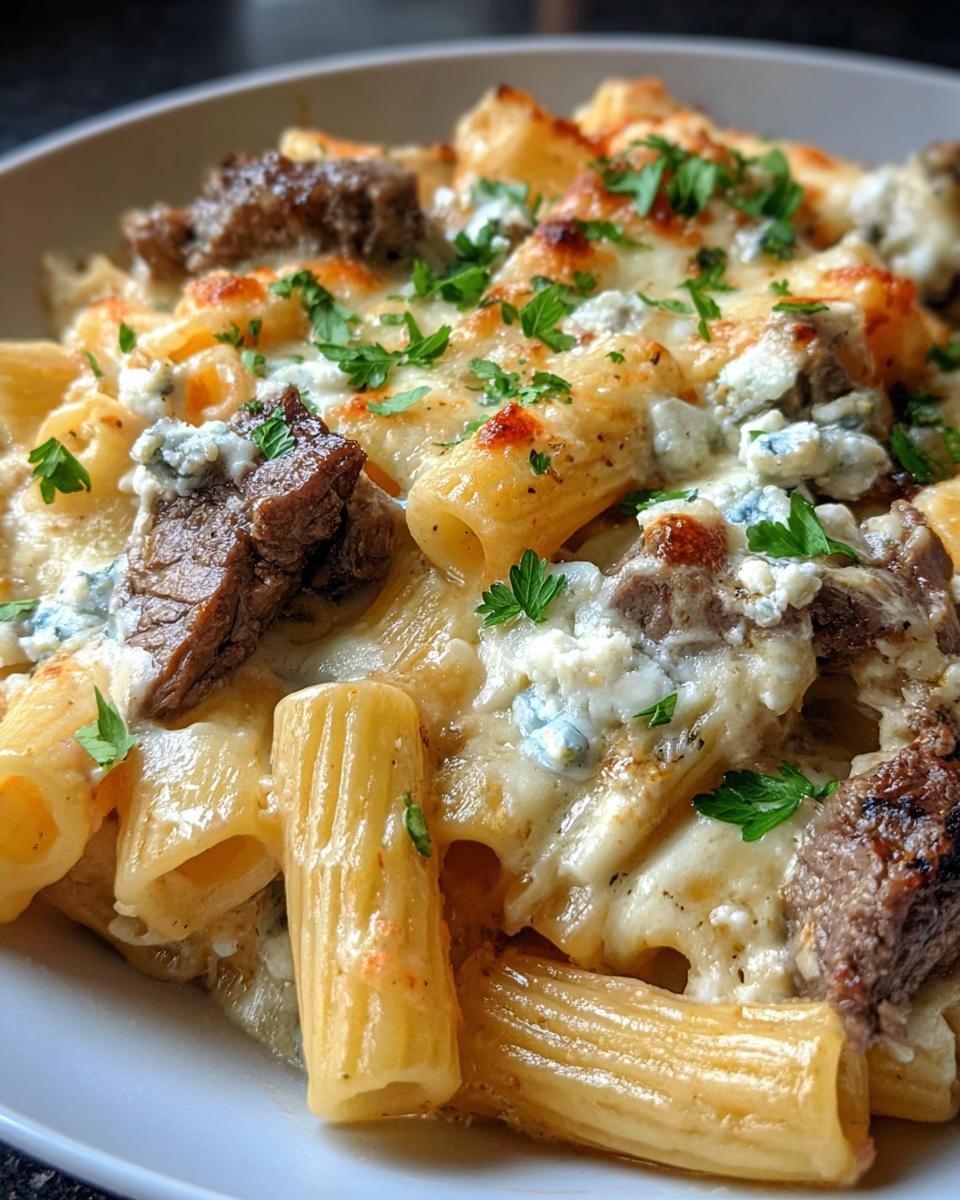 Steak & Blue Cheese Rigatoni Bake - detail 1