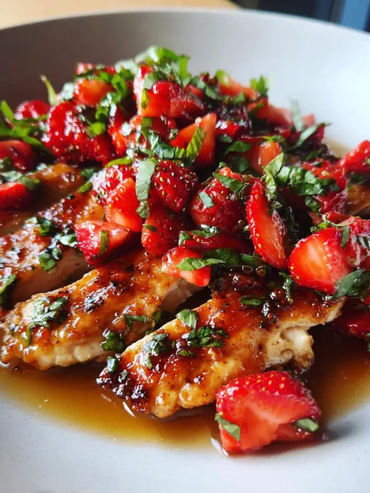 Strawberry Basil Chicken