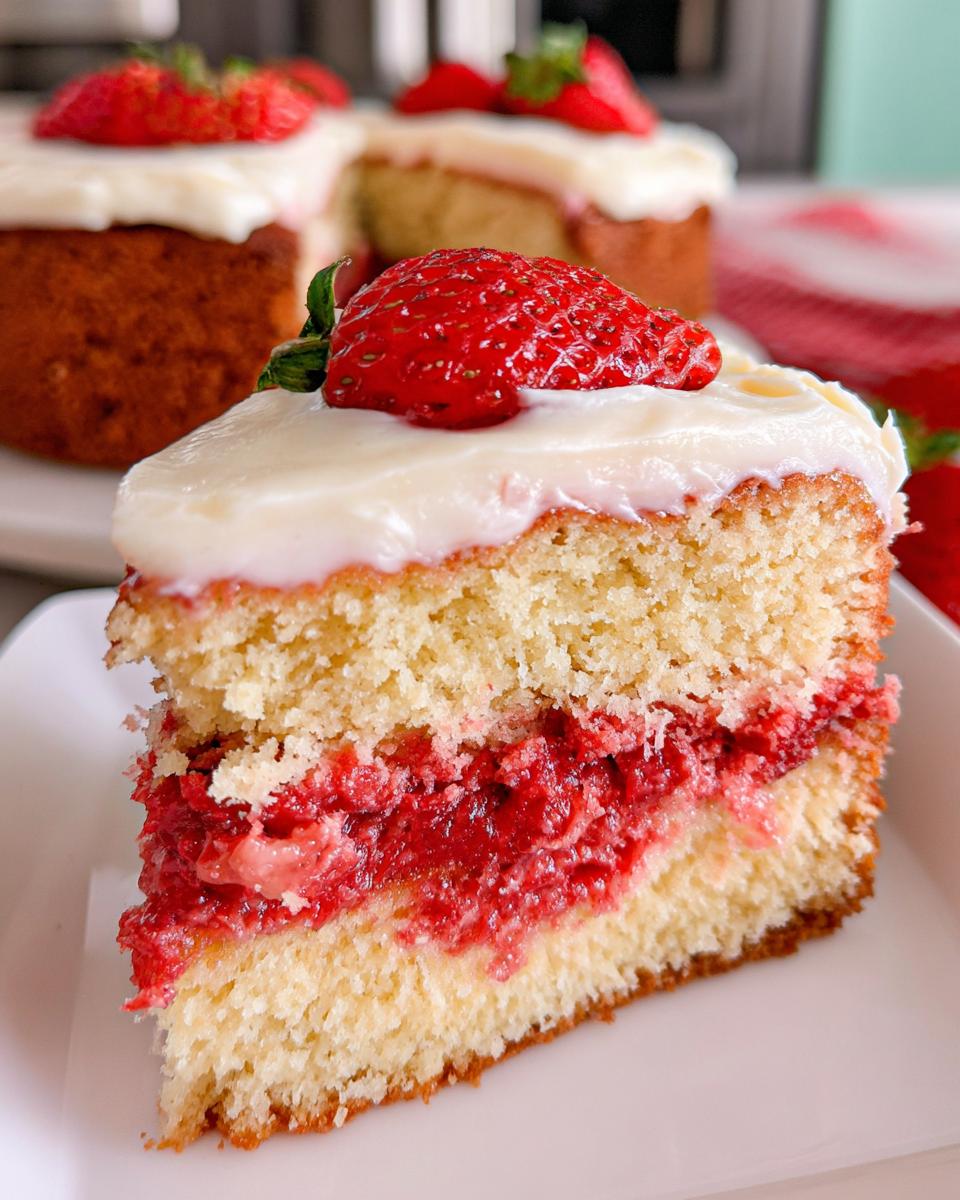 Strawberry Cake - detail 1