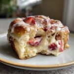 Strawberry Cheesecake Cinnabon Rolls