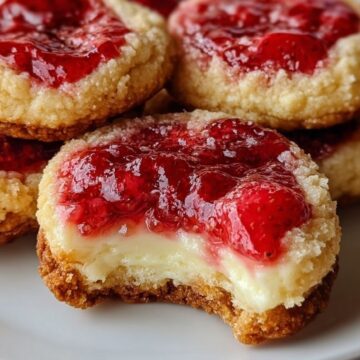 Strawberry Cheesecake Cookies