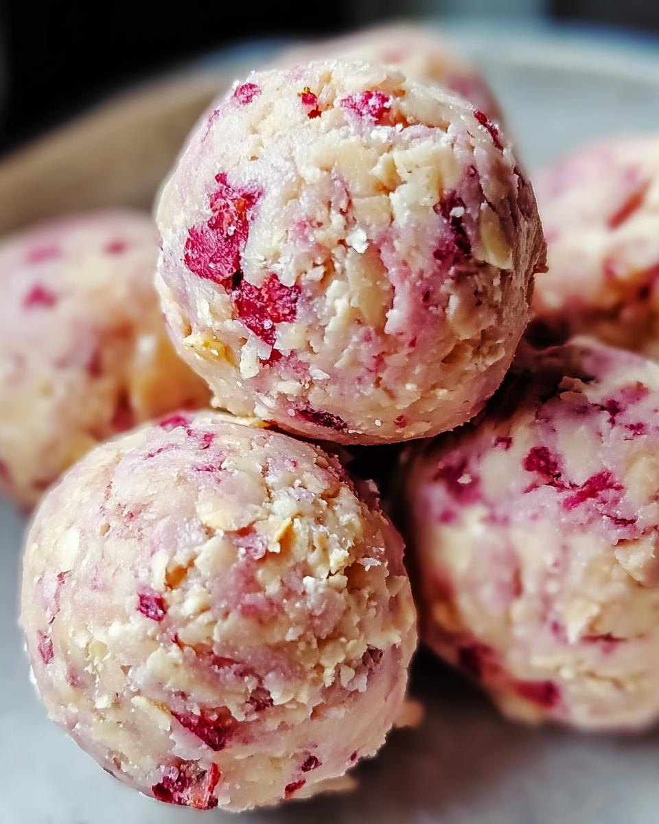 Strawberry Cheesecake Protein Balls - detail 1