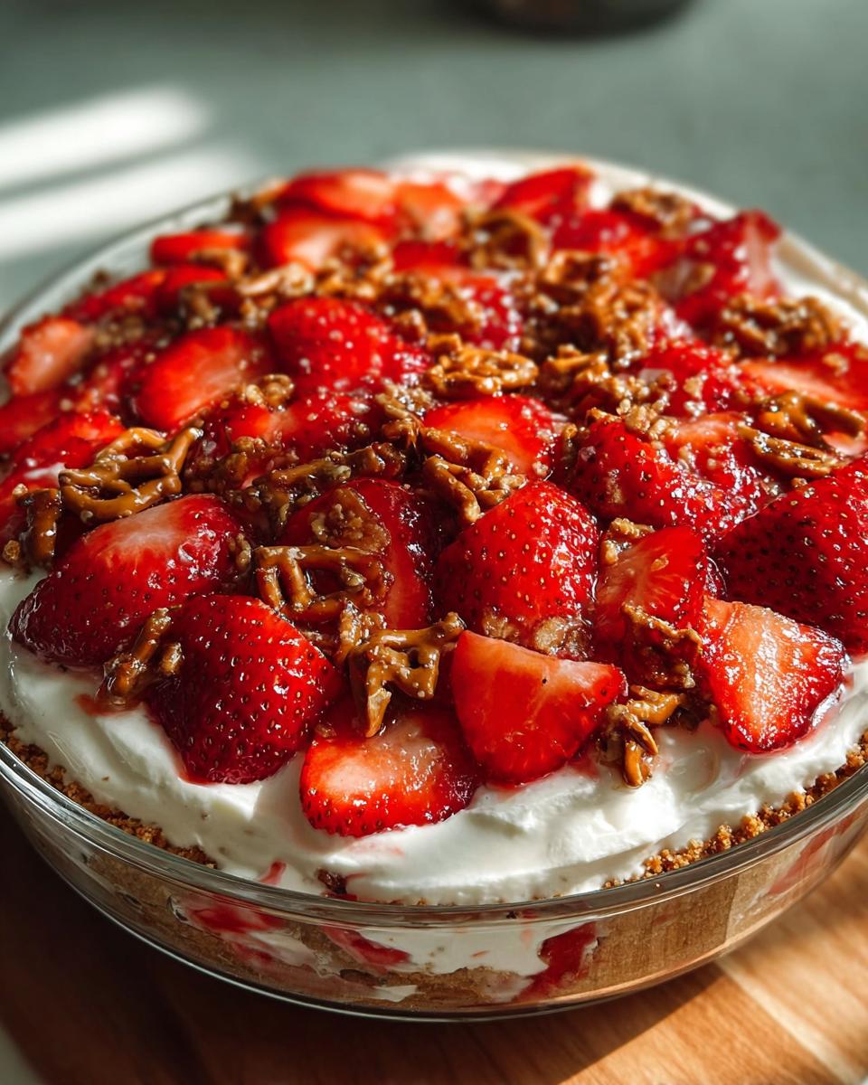 Strawberry Crackle Salad - detail 2