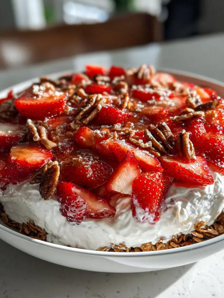 Strawberry Crackle Salad