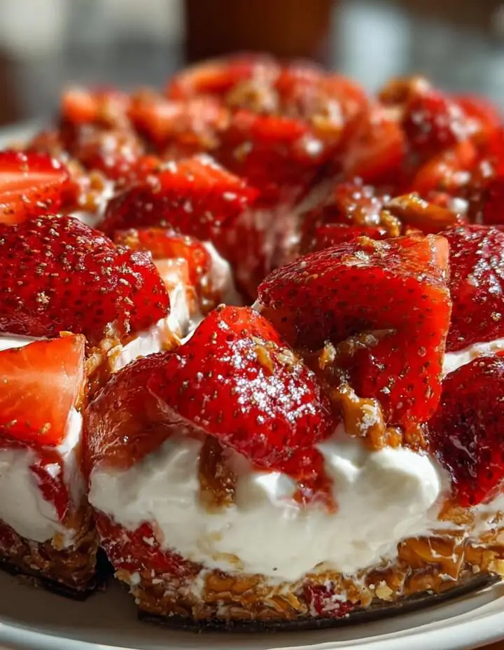 Strawberry Crackle Salad