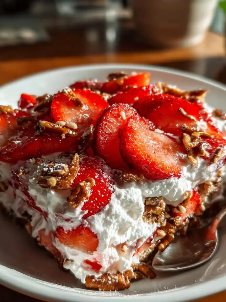 Strawberry Crackle Salad