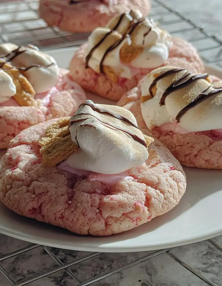 Strawberry Cream Cookies