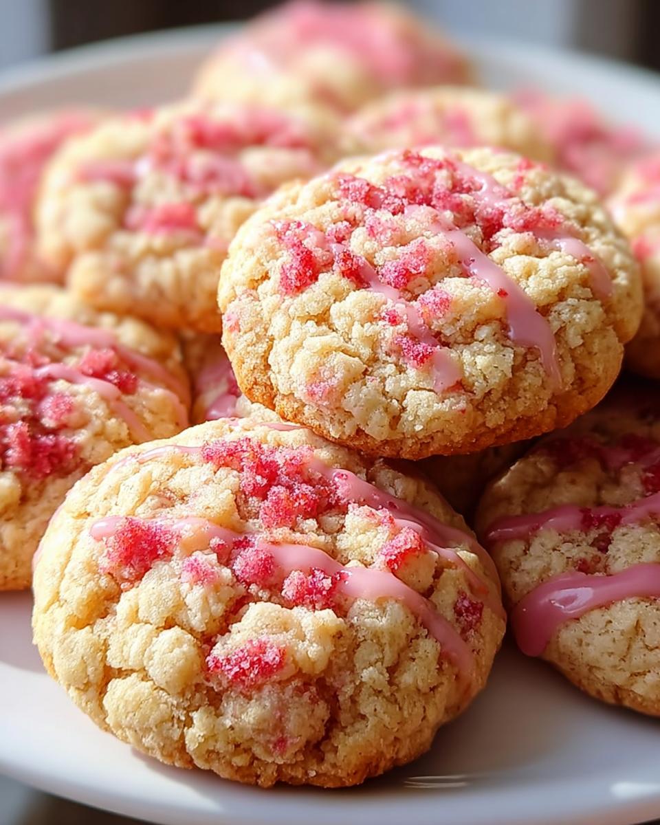 Strawberry Crunch Cookies - detail 1