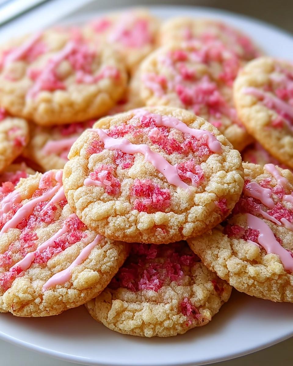 Strawberry Crunch Cookies - detail 2