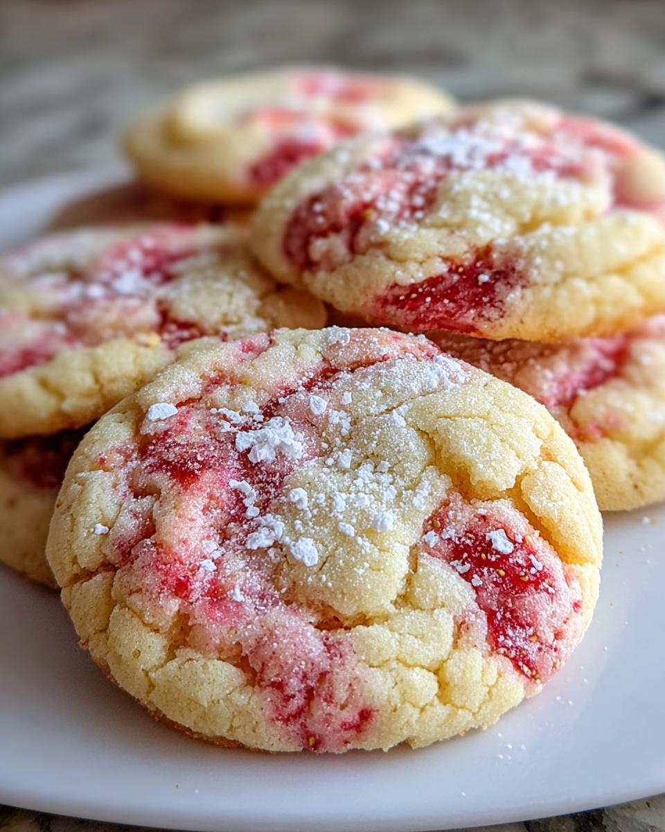 Strawberry Lemonade Cookies - detail 1