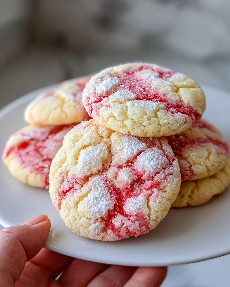 Strawberry Lemonade Cookies - detail 2