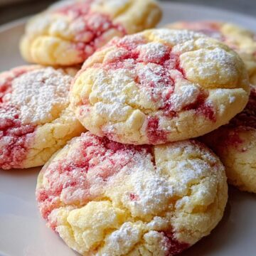 Strawberry Lemonade Cookies
