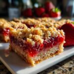 Strawberry Oatmeal Bars