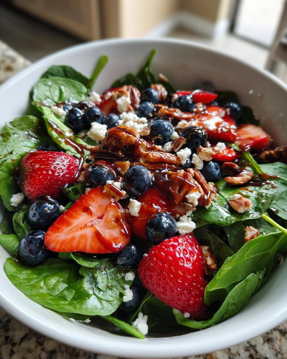 Strawberry Spinach Salad Recipe - detail 2
