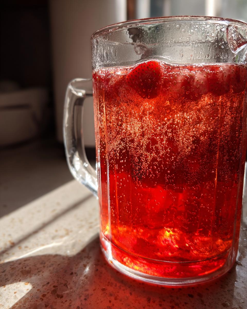 Strawberry Sweet Tea - detail 1