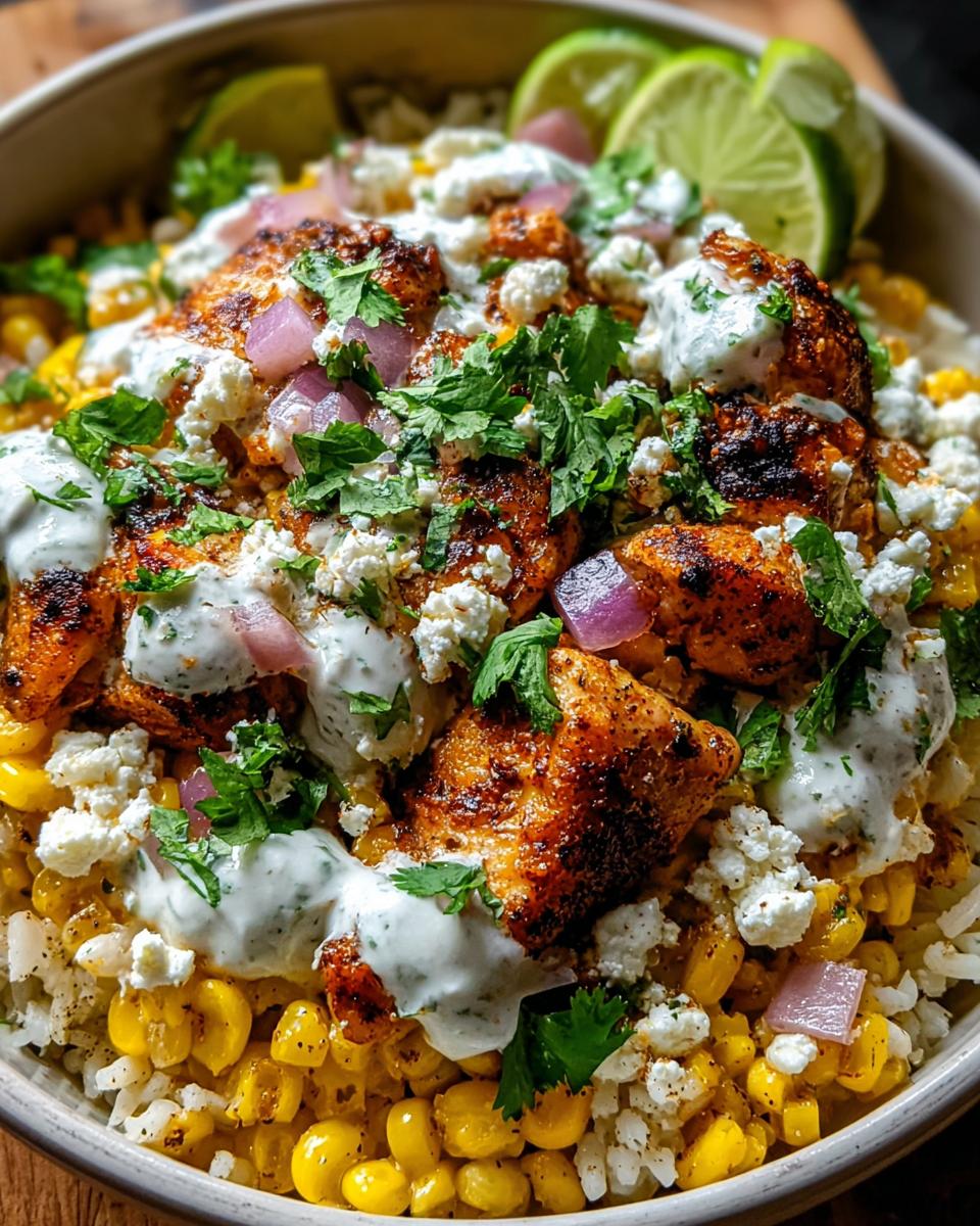 Street Corn Chicken Bowl - detail 2