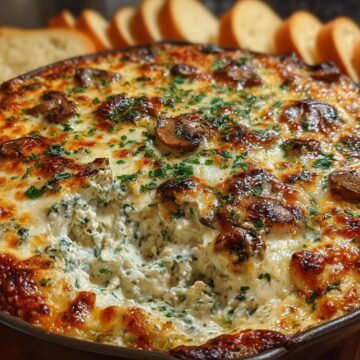 Stuffed Mushroom Dip