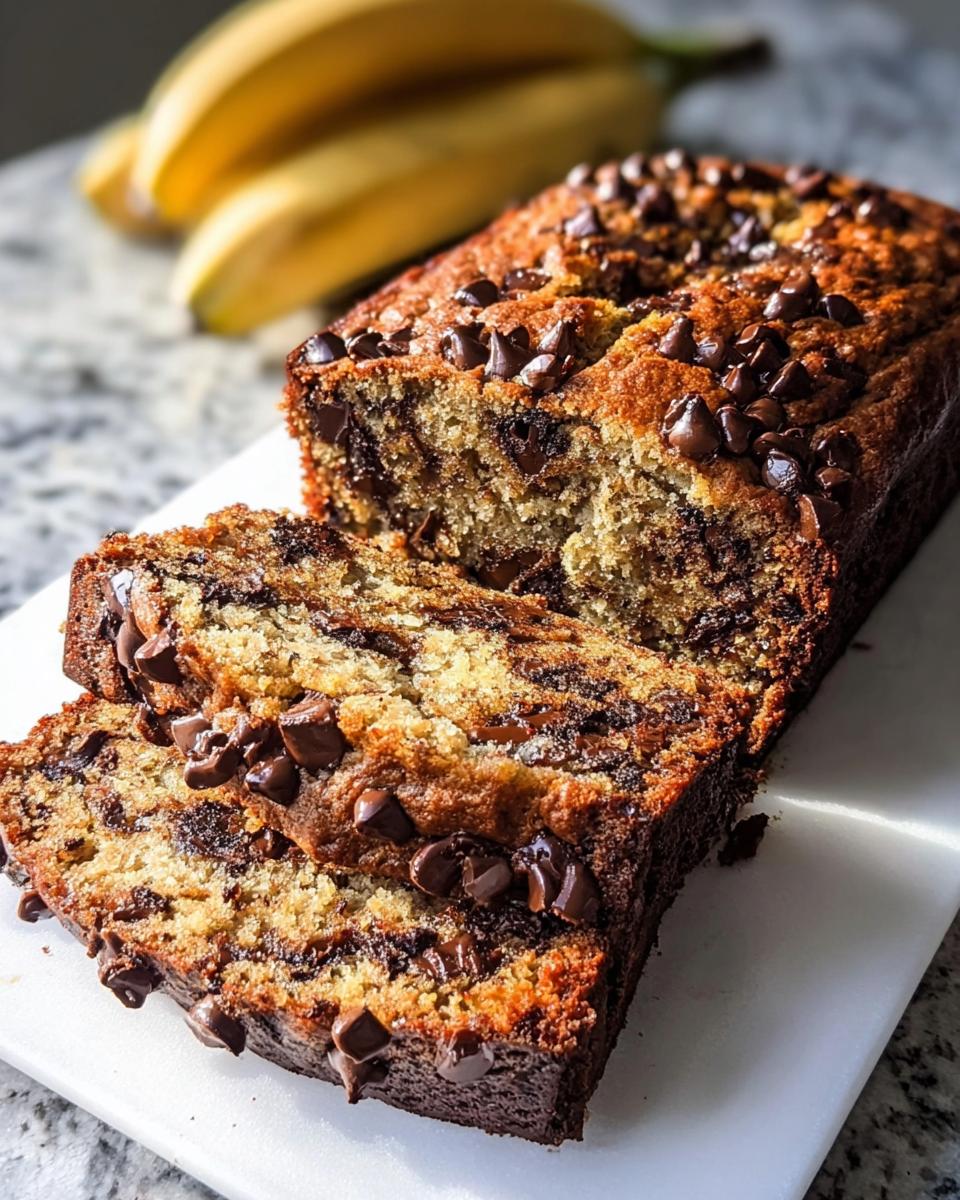 Super Moist Chocolate Chip Banana Bread - detail 1